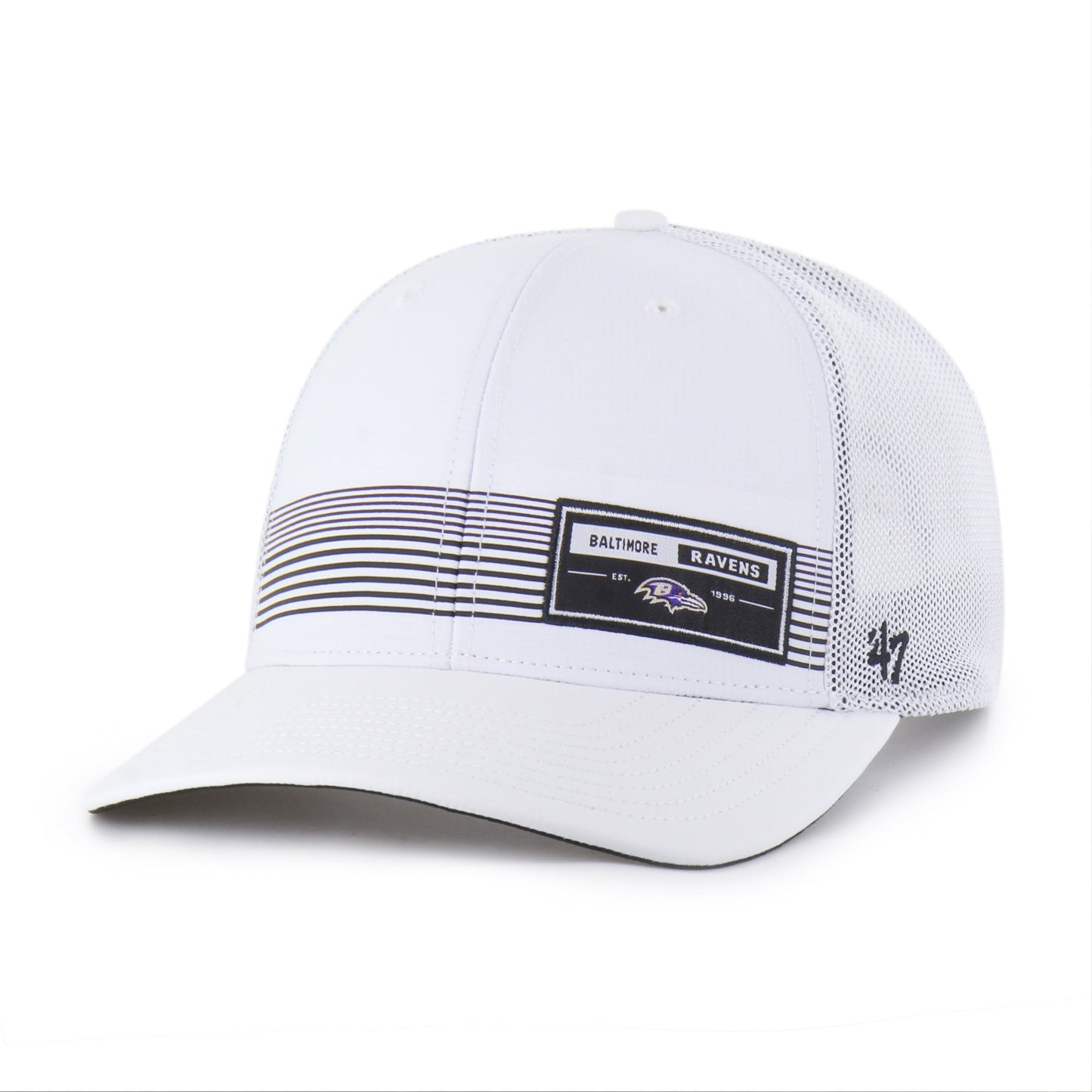BALTIMORE RAVENS RANGEFINDER STRAP '47 TRUCKER WHITE