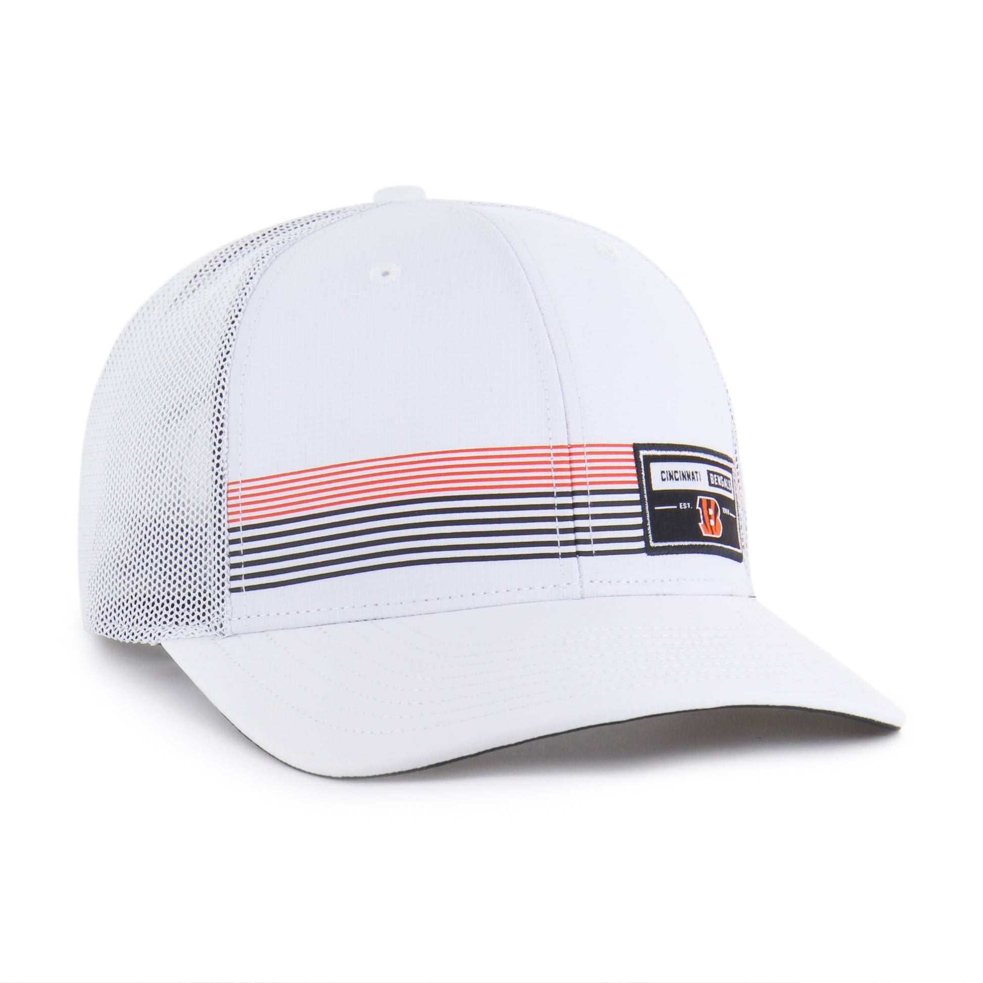 CINCINNATI BENGALS RANGEFINDER STRAP '47 TRUCKER WHITE