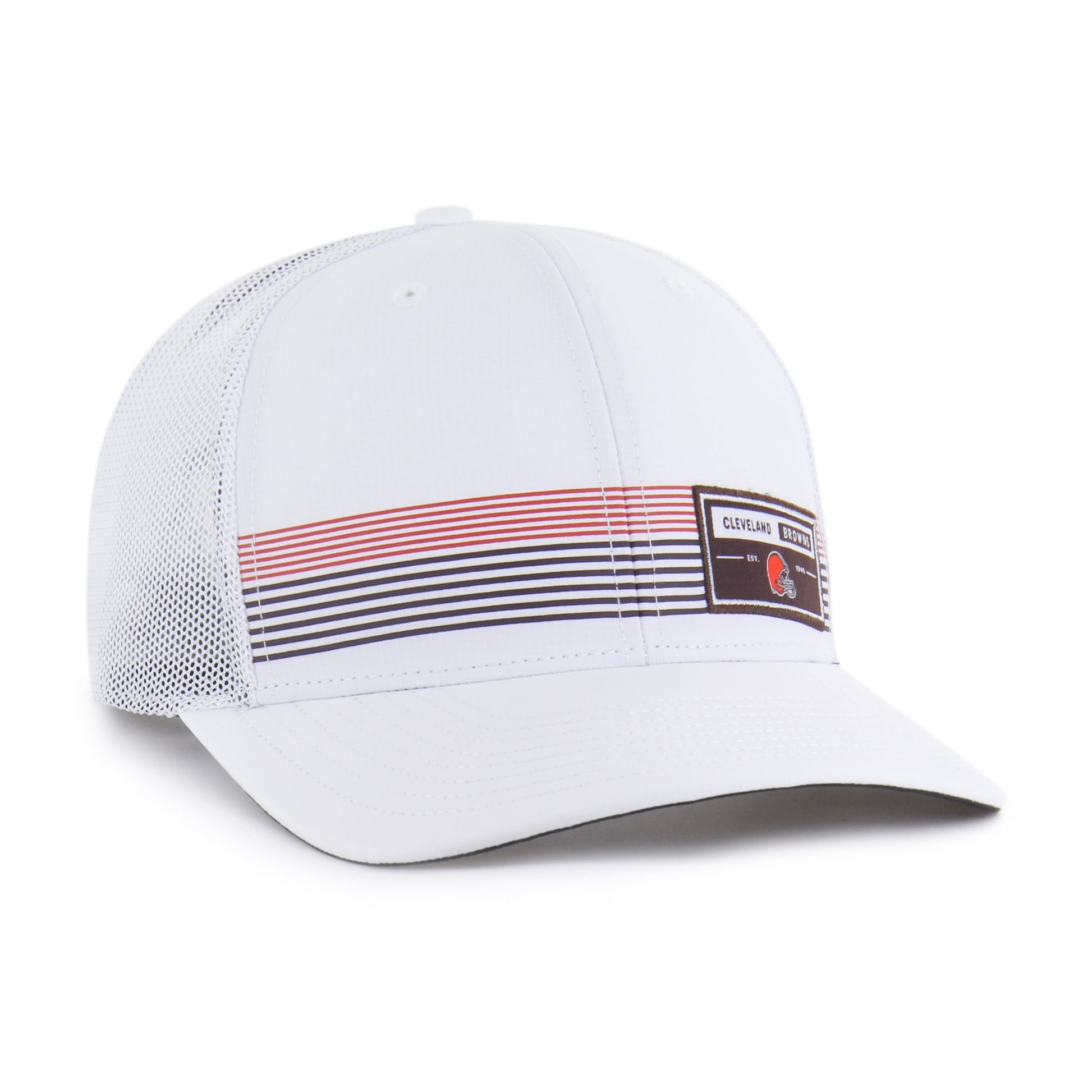 CLEVELAND BROWNS RANGEFINDER STRAP '47 TRUCKER WHITE