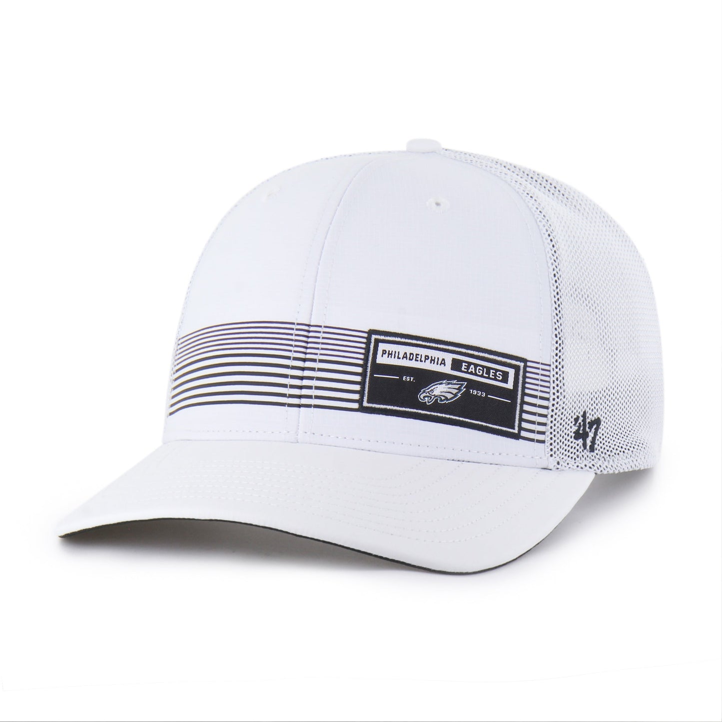 PHILADELPHIA EAGLES RANGEFINDER STRAP '47 TRUCKER WHITE