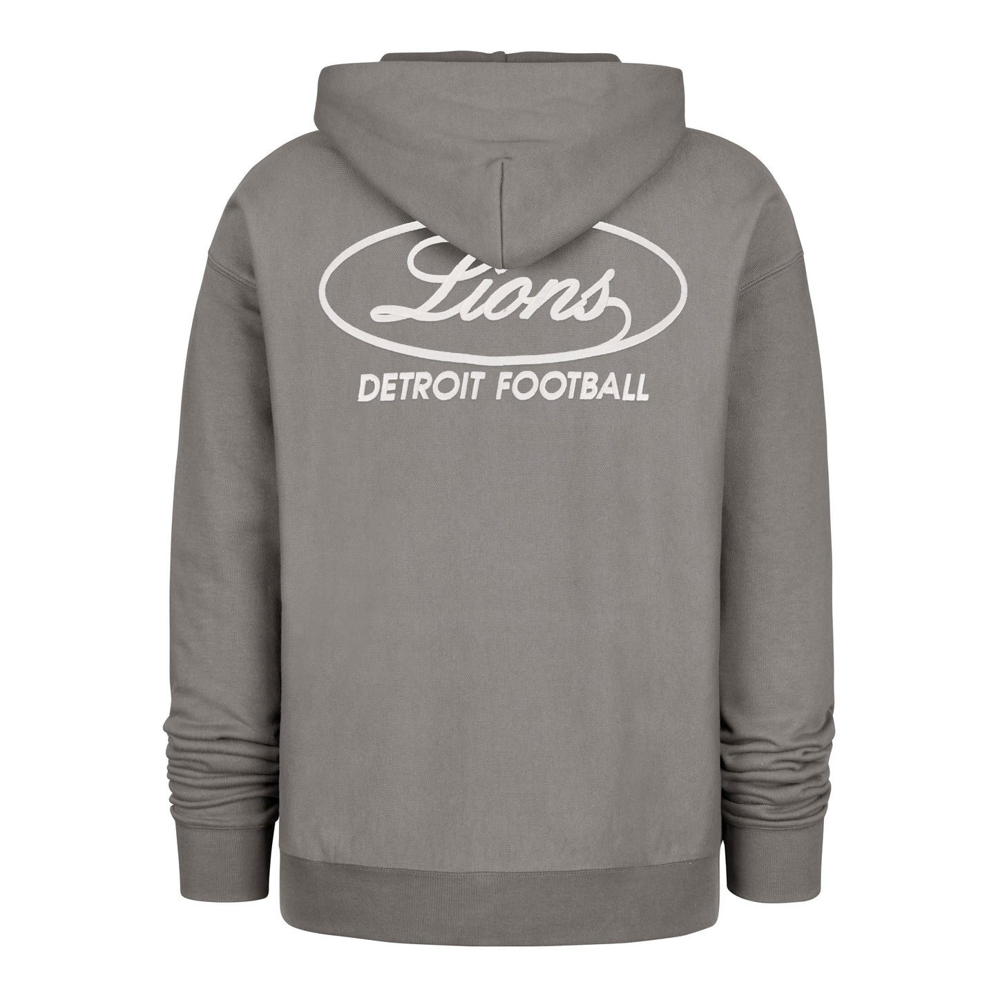 DETROIT LIONS TRIPLE DOUBLE '47 FOUNDATION HOOD WOLF GREY