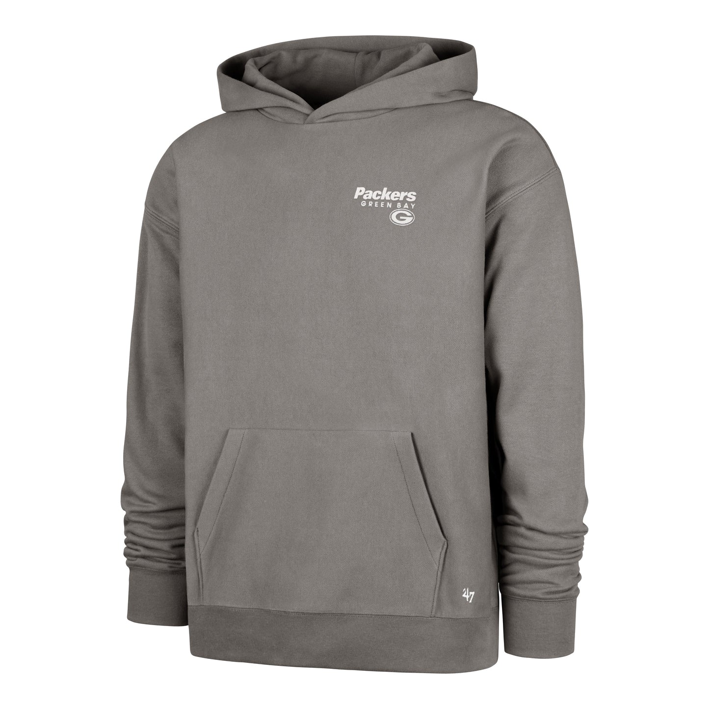 GREEN BAY PACKERS TRIPLE DOUBLE '47 FOUNDATION HOOD WOLF GREY