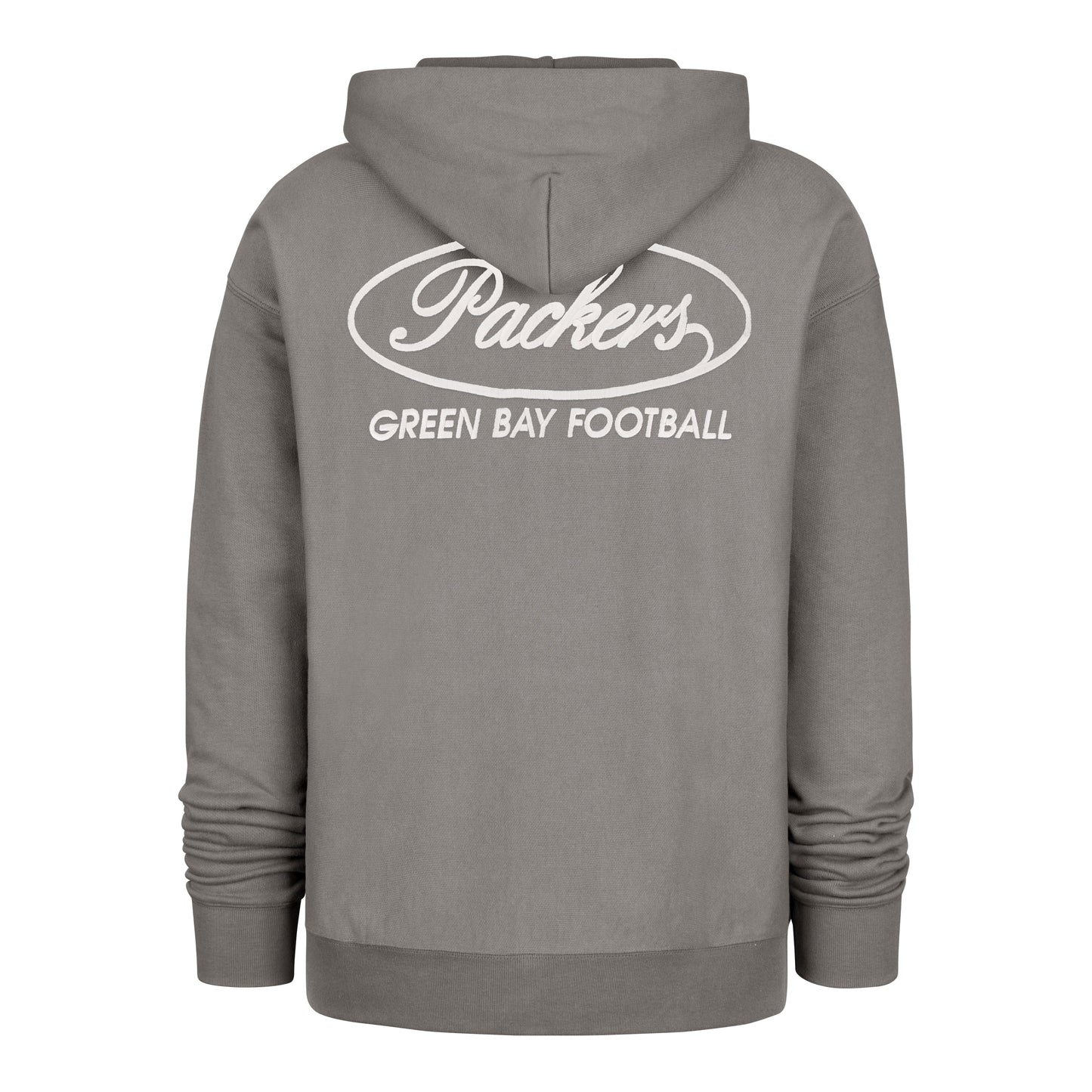 GREEN BAY PACKERS TRIPLE DOUBLE '47 FOUNDATION HOOD WOLF GREY