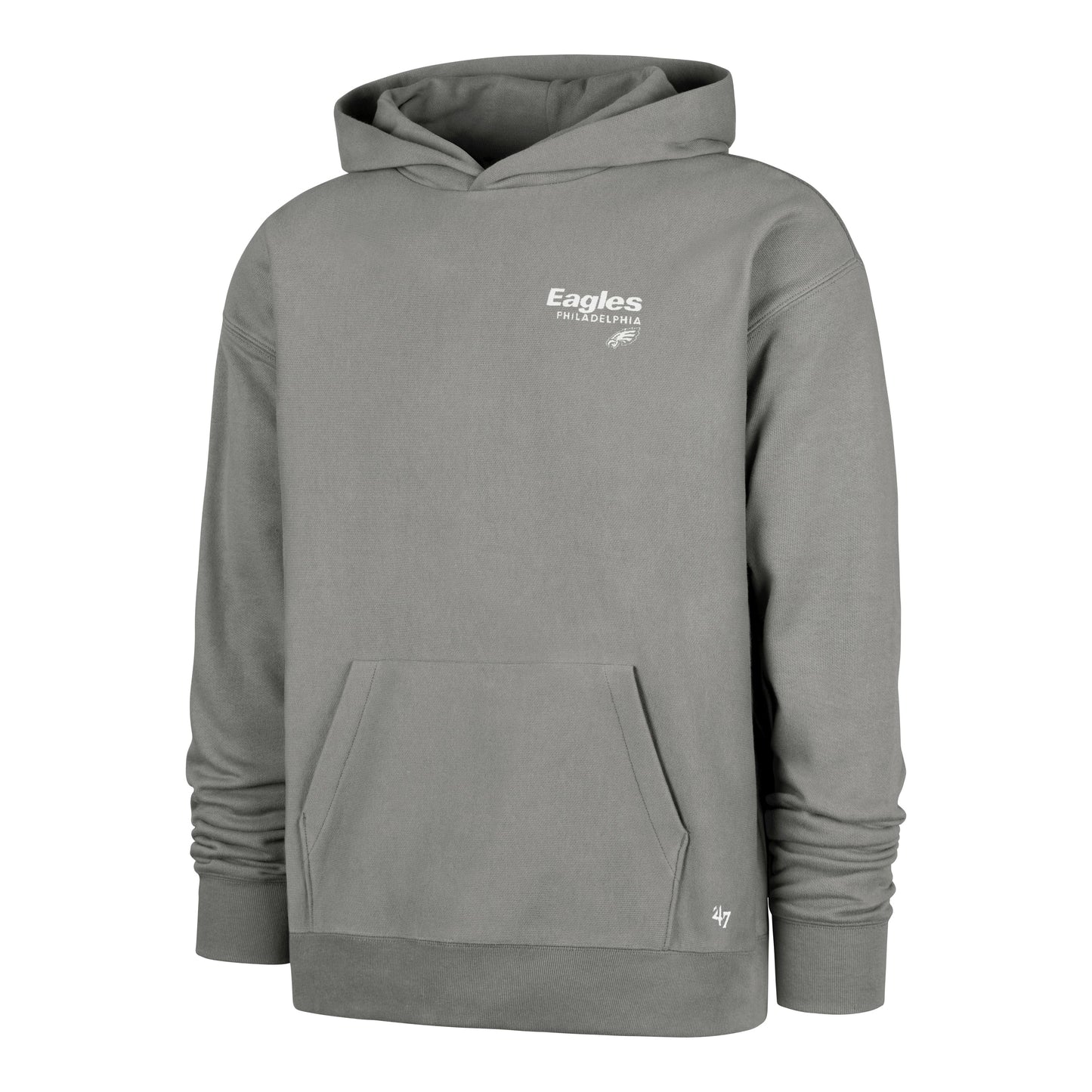PHILADELPHIA EAGLES TRIPLE DOUBLE '47 FOUNDATION HOOD WOLF GREY