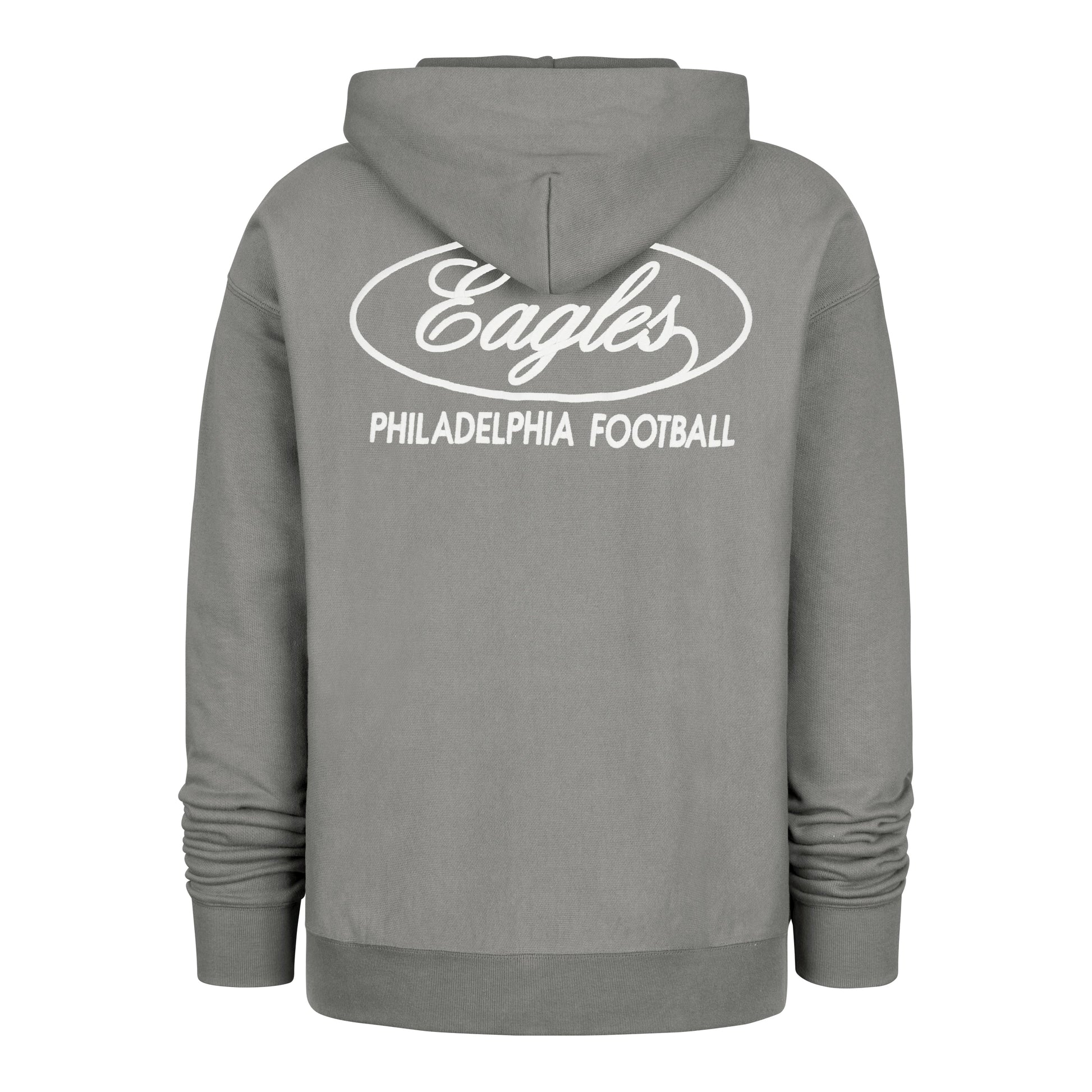 PHILADELPHIA EAGLES TRIPLE DOUBLE '47 FOUNDATION HOOD WOLF GREY