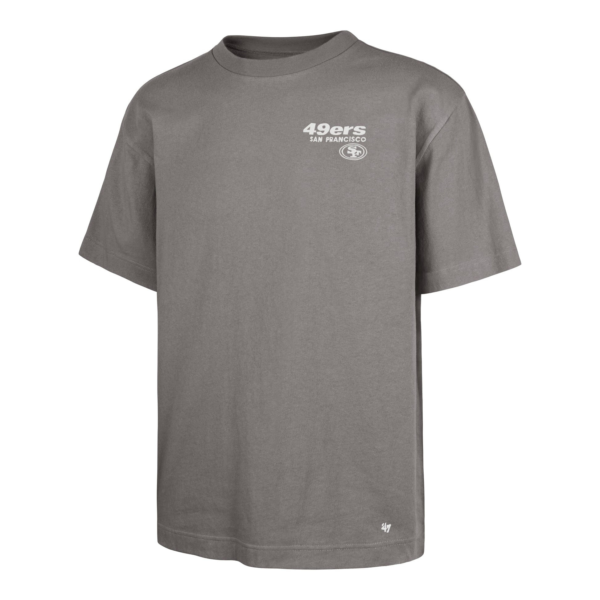 SAN FRANCISCO 49ERS LATERAL '47 FOUNDATION TEE WOLF GREY