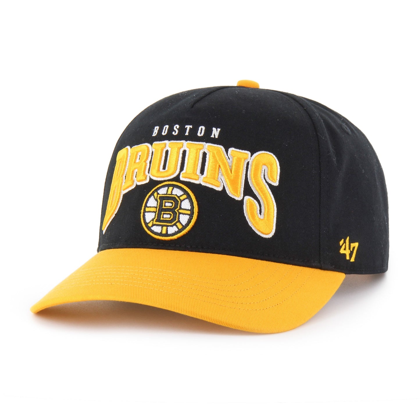 BOSTON BRUINS HARD HAT ARCH '47 HITCH BLACK