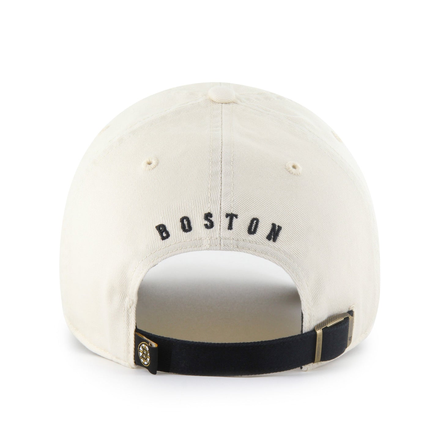 BOSTON BRUINS HARD HAT TWO TONE '47 CLEAN UP NATURAL