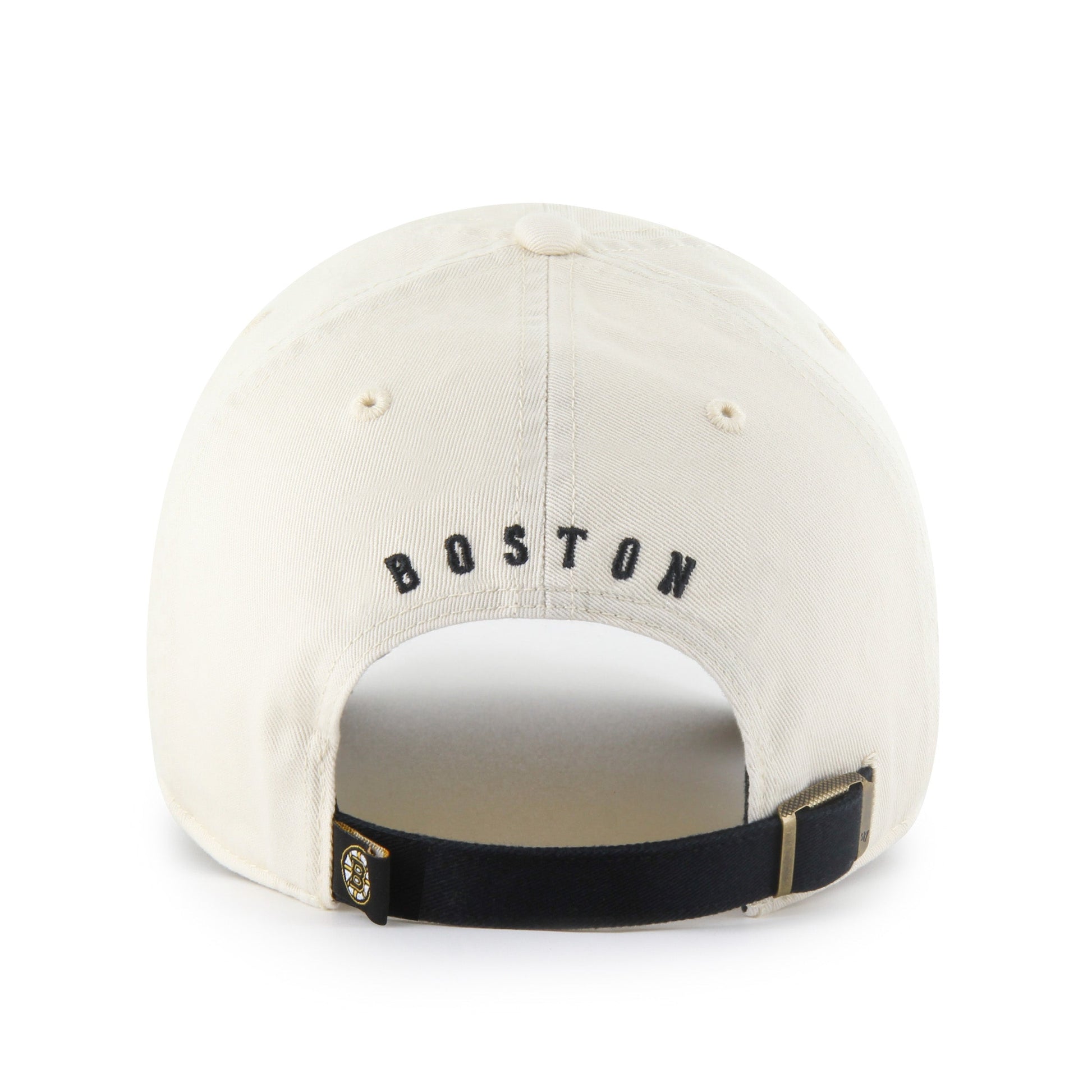 BOSTON BRUINS HARD HAT TWO TONE '47 CLEAN UP NATURAL