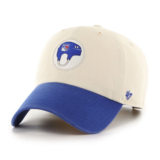 NEW YORK RANGERS HARD HAT TWO TONE '47 CLEAN UP NATURAL