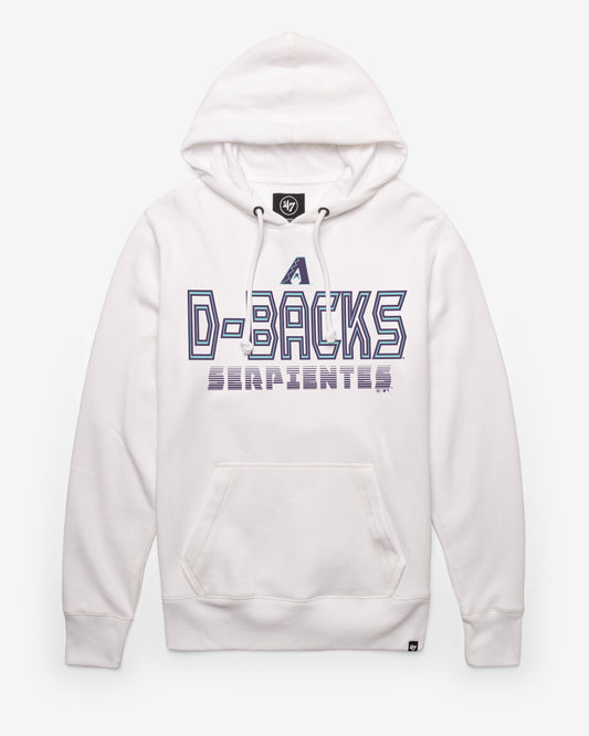 ARIZONA DIAMONDBACKS CITY CONNECT BYLINE '47 HEADLINE HOOD WHITE WASH