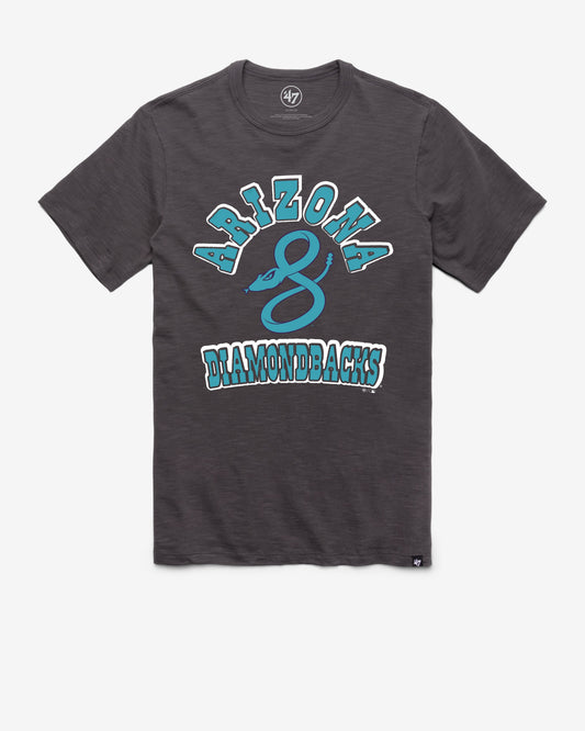 ARIZONA DIAMONDBACKS CITY CONNECT COMEBACK '47 SCRUM TEE CHARCOAL