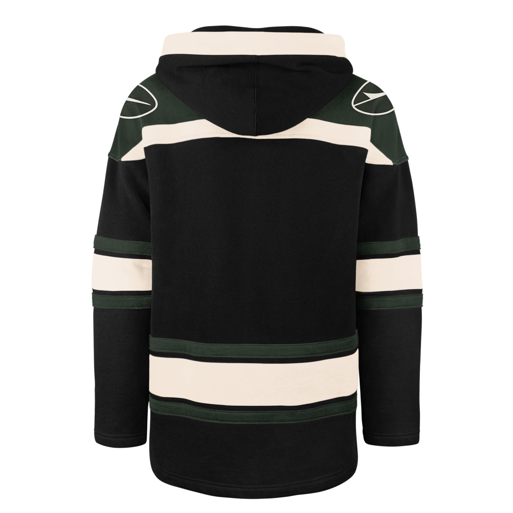 NEW YORK JETS SUPERIOR '47 LACER HOOD JET BLACK