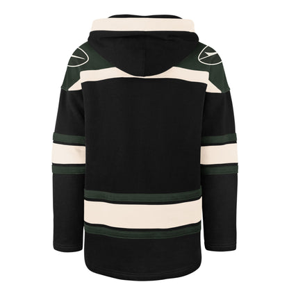 NEW YORK JETS SUPERIOR '47 LACER HOOD JET BLACK