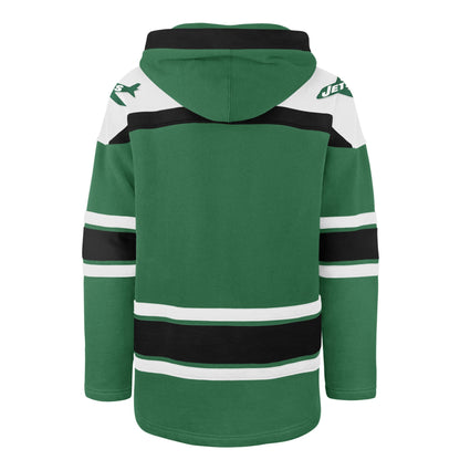 NEW YORK JETS HISTORIC SUPERIOR '47 LACER HOOD KELLY