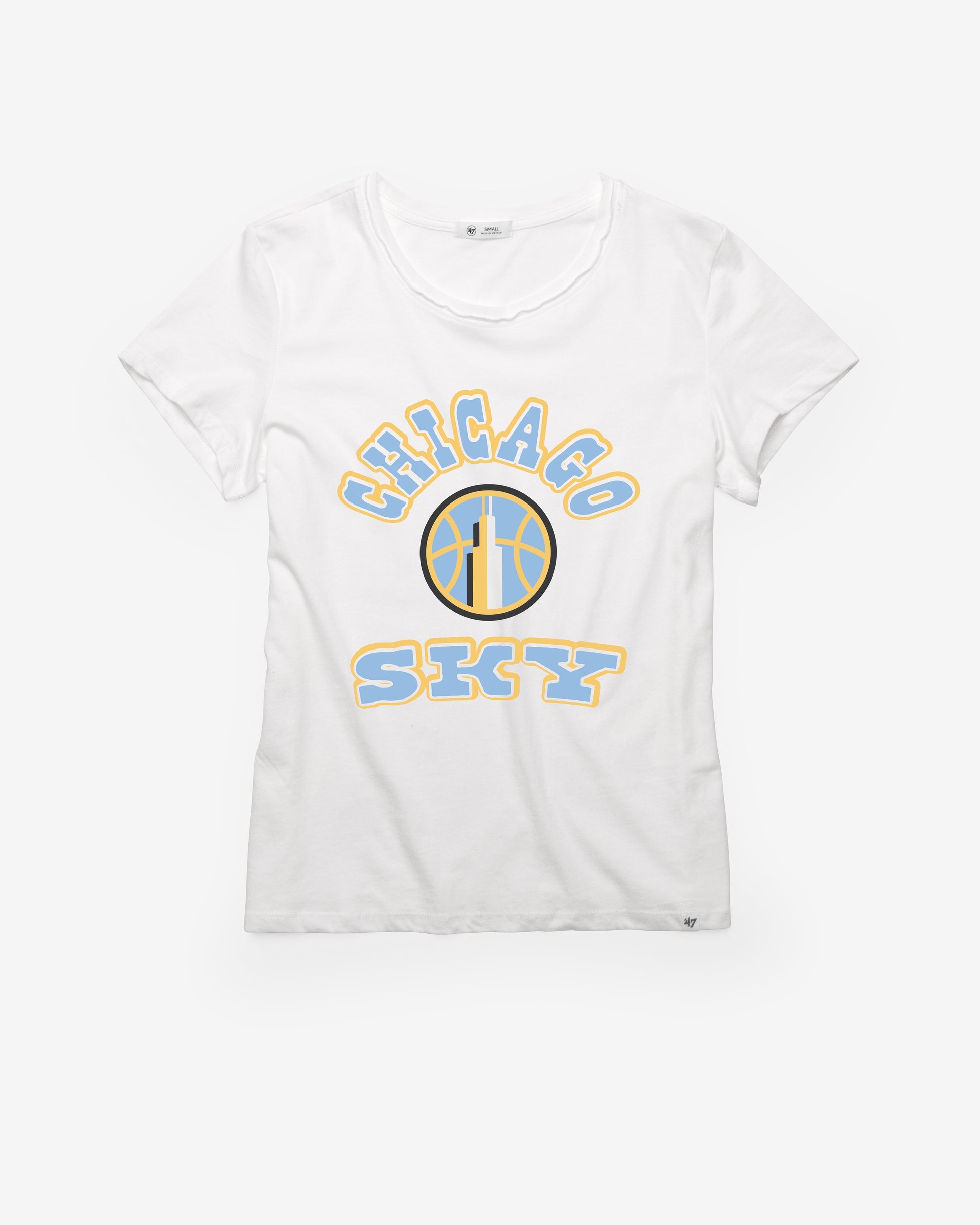 CHICAGO SKY COMEBACK '47 FRANKIE TEE WOMENS WHITE WASH