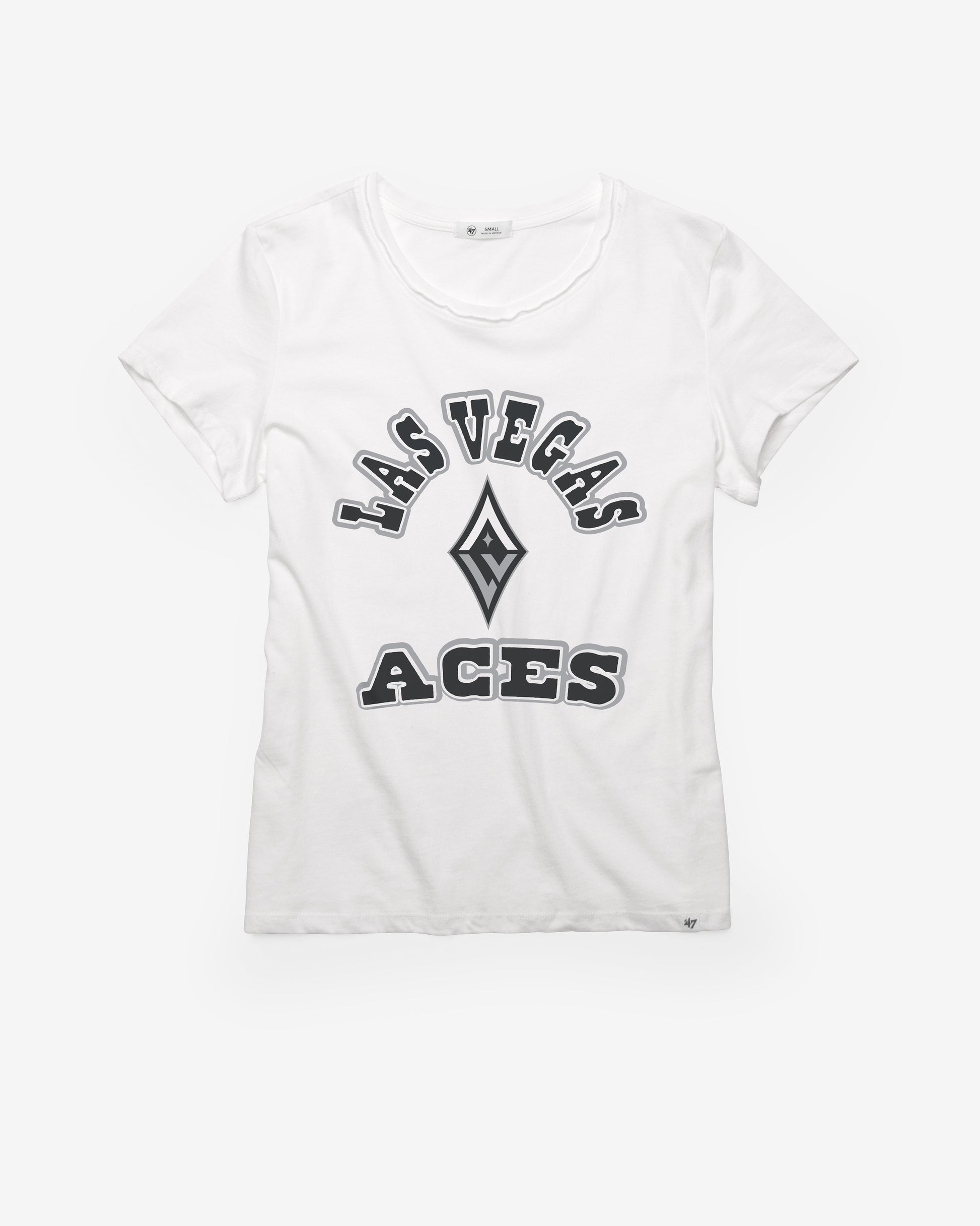 LAS VEGAS ACES COMEBACK '47 FRANKIE TEE WOMENS WHITE WASH