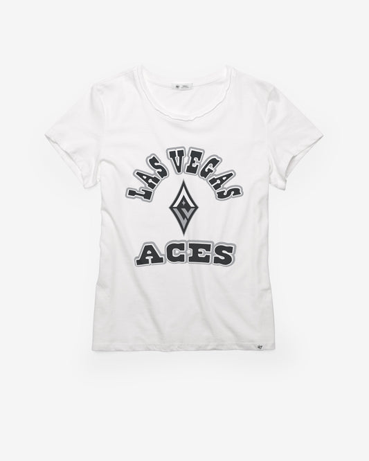 LAS VEGAS ACES COMEBACK '47 FRANKIE TEE WOMENS WHITE WASH