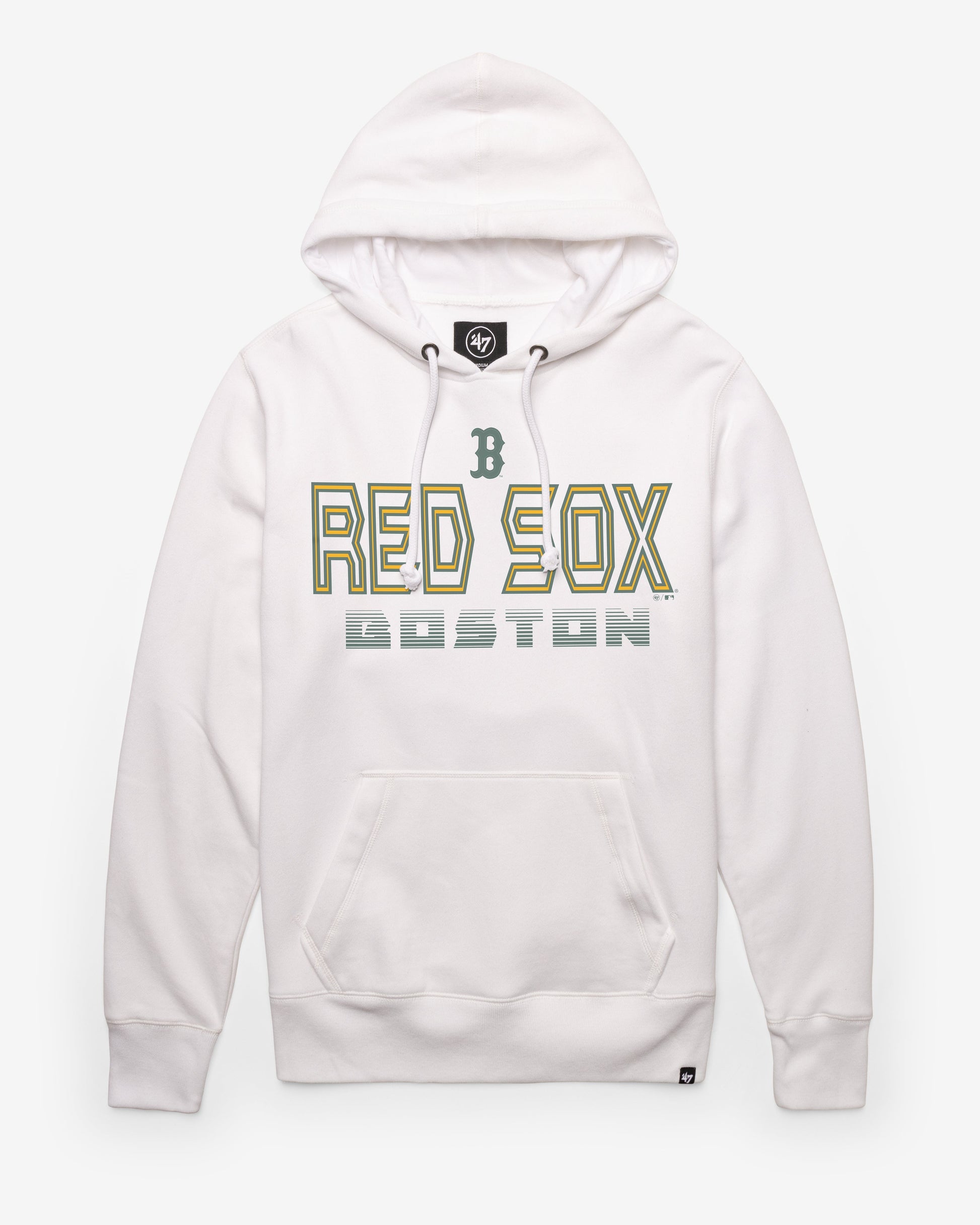 BOSTON RED SOX CITY CONNECT BYLINE '47 HEADLINE HOOD WHITE WASH
