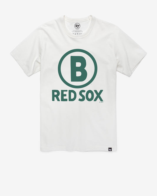 BOSTON RED SOX CITY CONNECT IMPRINT '47 FRANKLIN TEE WHITE WASH