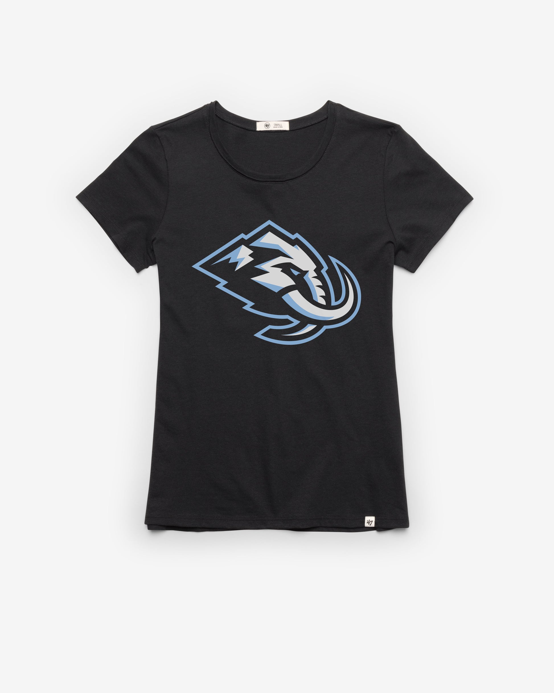 UTAH MAMMOTH IMPRINT '47 FRANKIE TEE WOMENS FLINT BLACK