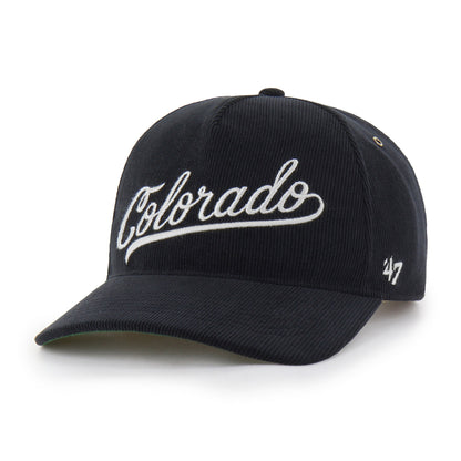 COLORADO BUFFALOES GRANDSTAND CORD '47 HITCH RF RELAXED FIT BLACK