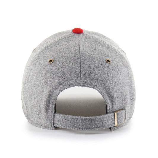 WISCONSIN BADGERS GRANDSTAND TWO TONE '47 CLEAN UP GRAY