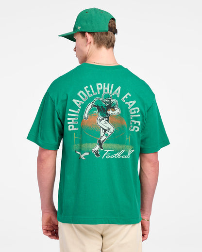 PHILADELPHIA EAGLES HISTORIC GAME ON '47 FOUNDATION TEE KELLY