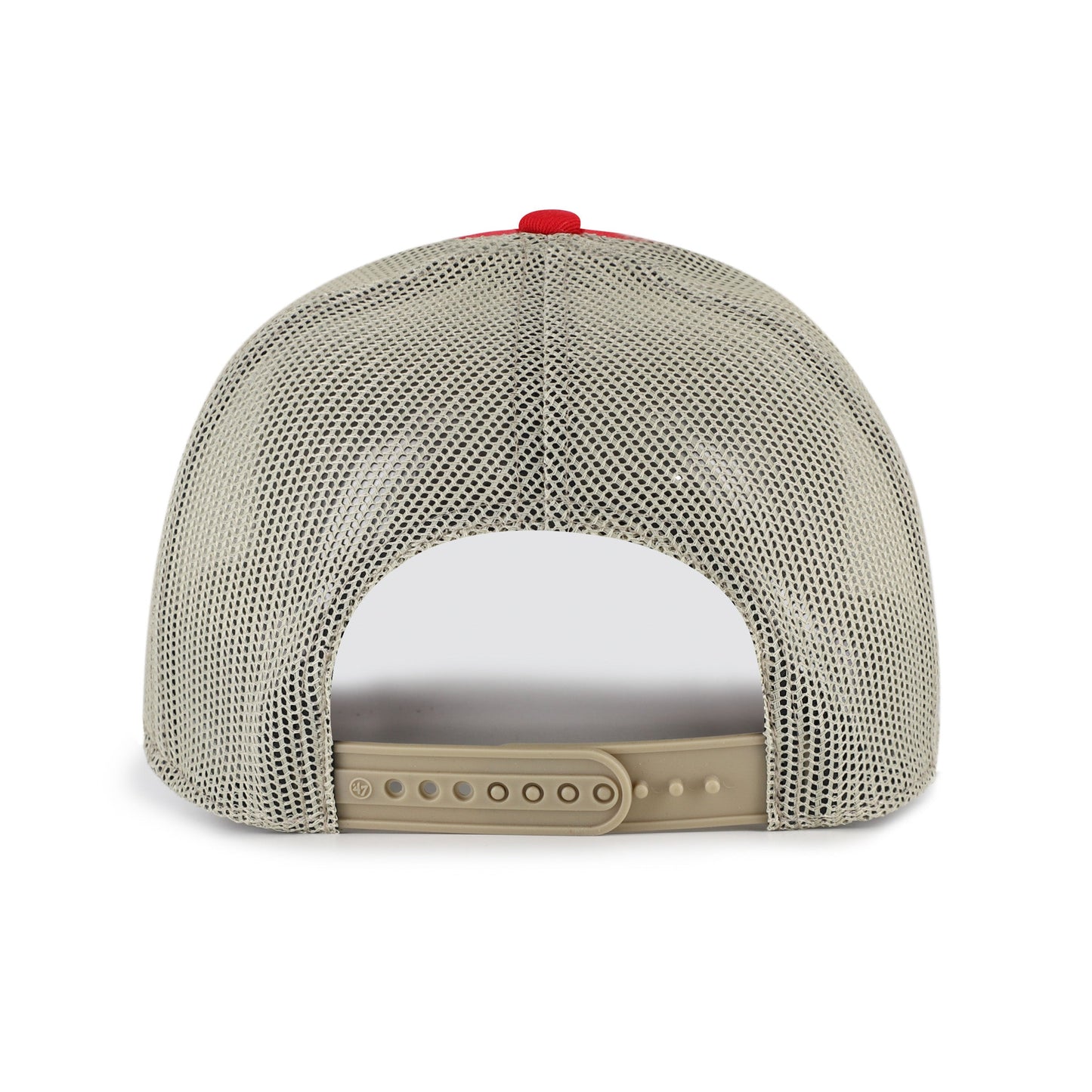 OHIO STATE BUCKEYES ARID '47 TRUCKER RED