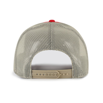 OHIO STATE BUCKEYES ARID '47 TRUCKER RED