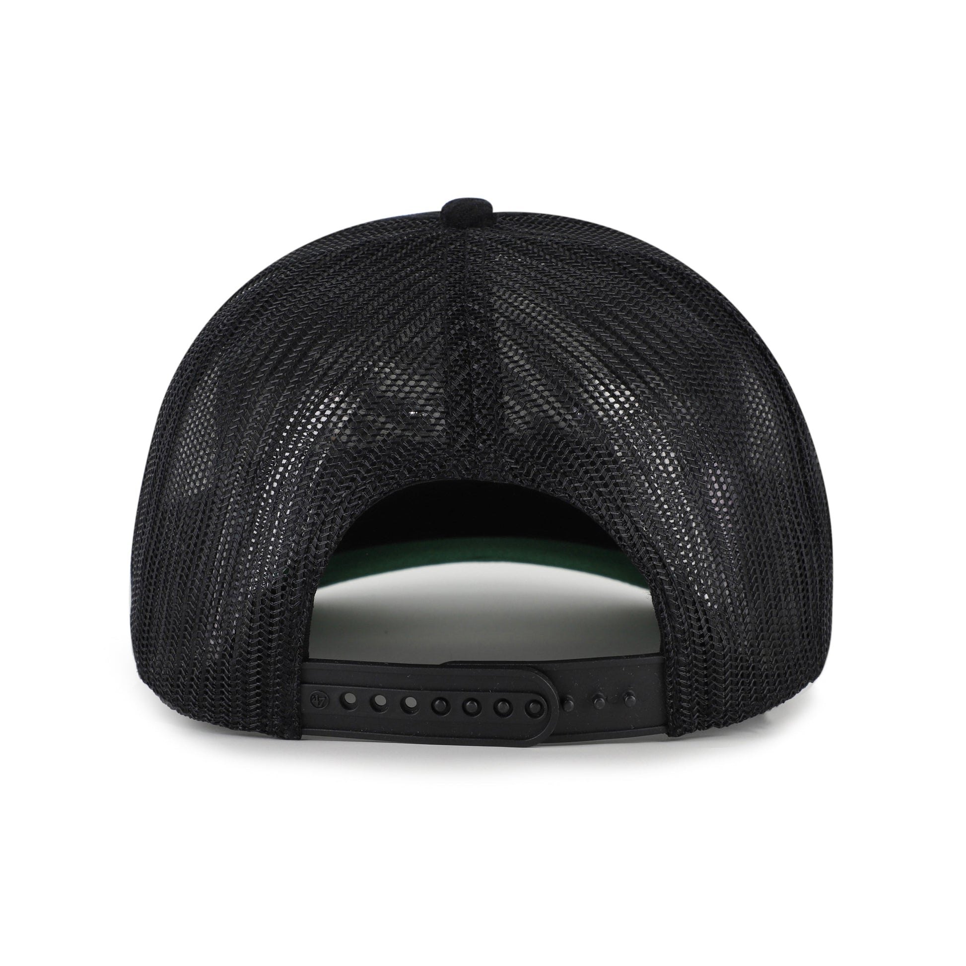 IOWA HAWKEYES DOUBLE HEADER MESH '47 HITCH RF RELAXED FIT BLACK
