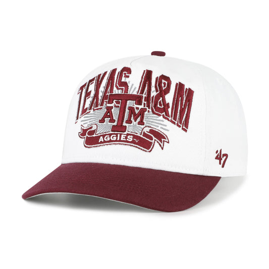 TEXAS A&M AGGIES PRIME PLAY '47 HITCH WHITE