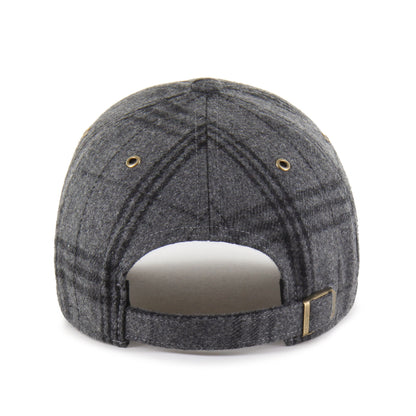 AUBURN TIGERS WINDOWPANE PLAID '47 CLEAN UP DARK GRAY