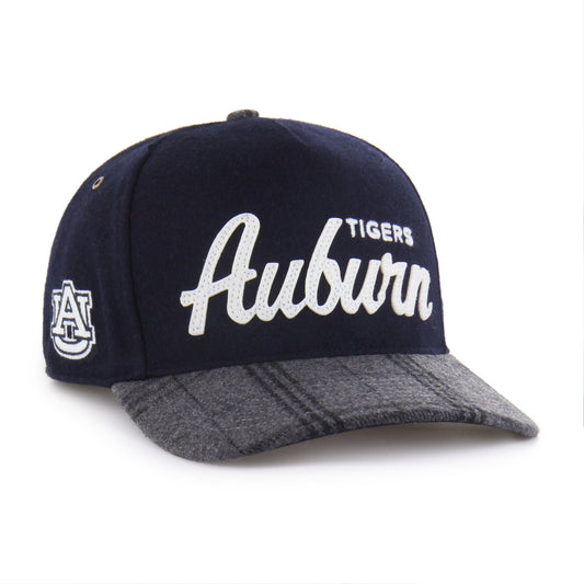 AUBURN TIGERS WINDOWPANE PLAID '47 HITCH RF RELAXED FIT NAVY