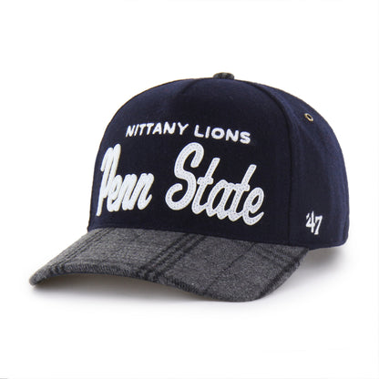 PENN STATE NITTANY LIONS WINDOWPANE PLAID '47 HITCH RF RELAXED FIT NAVY