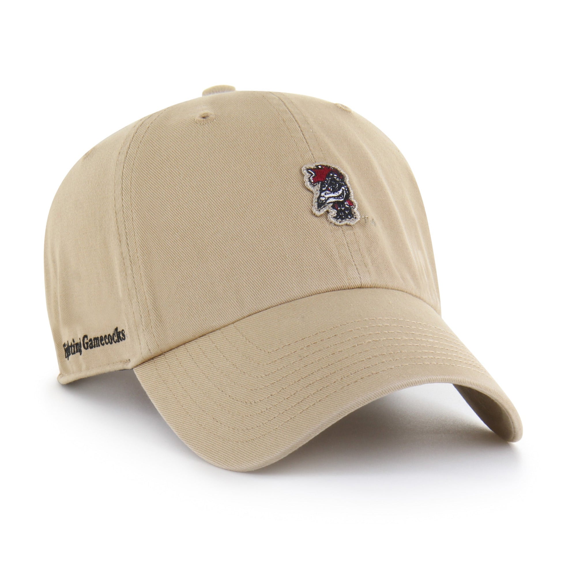 SOUTH CAROLINA GAMECOCKS VINTAGE MICRO PATCH 47 CLEAN KHAKI