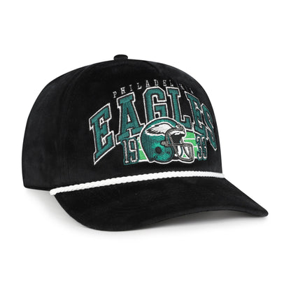 PHILADELPHIA EAGLES GO BIG '47 HITCH RF RELAXED FIT WOMENS BLACK