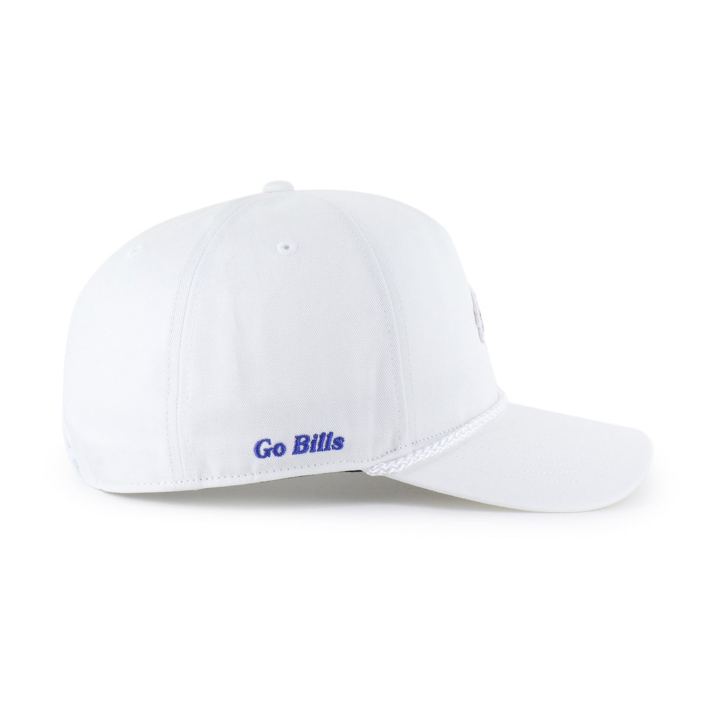 BUFFALO BILLS MICRO PATCH '47 HITCH RF RELAXED FIT WHITE