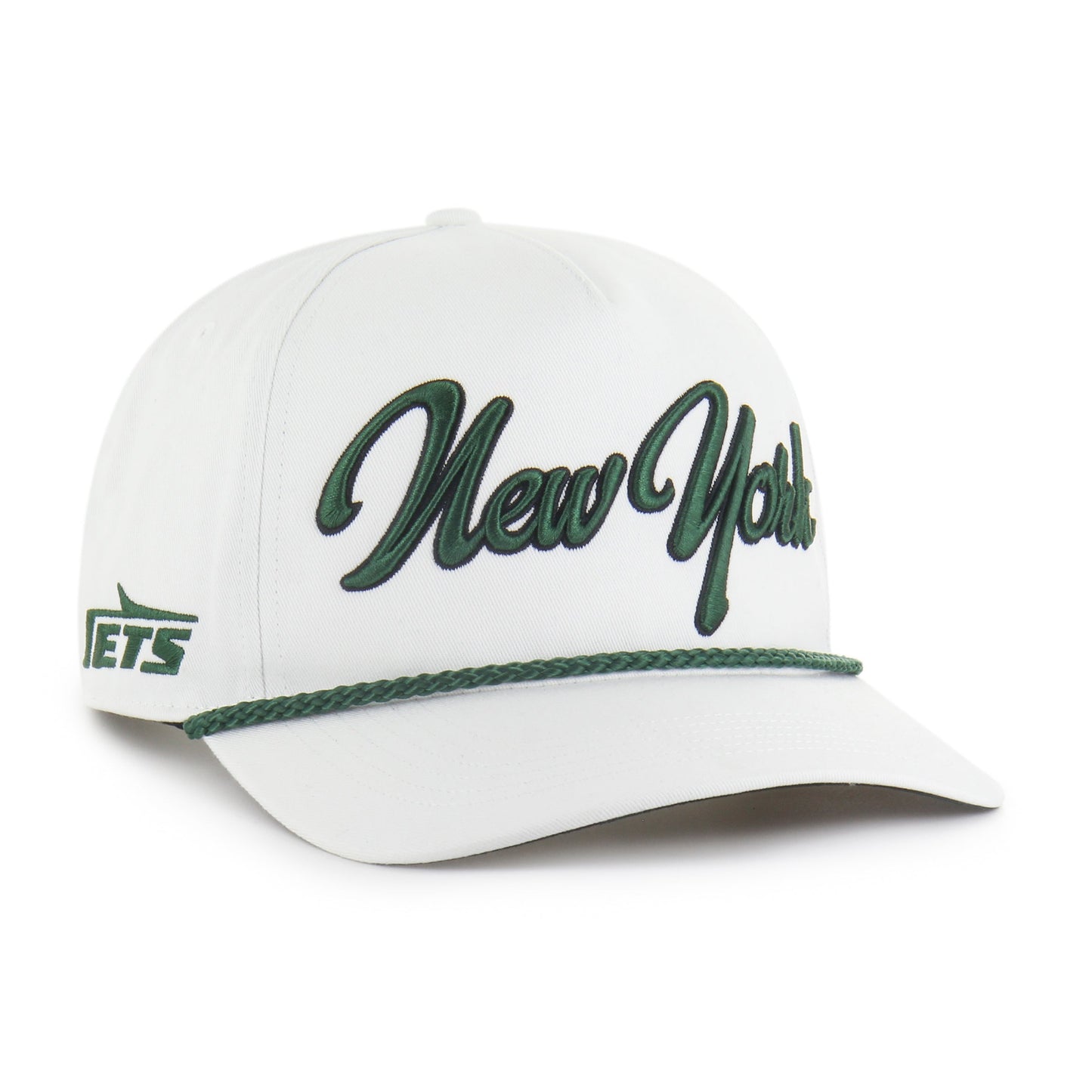 NEW YORK JETS OVERHAND '47 HITCH RF RELAXED FIT WHITE