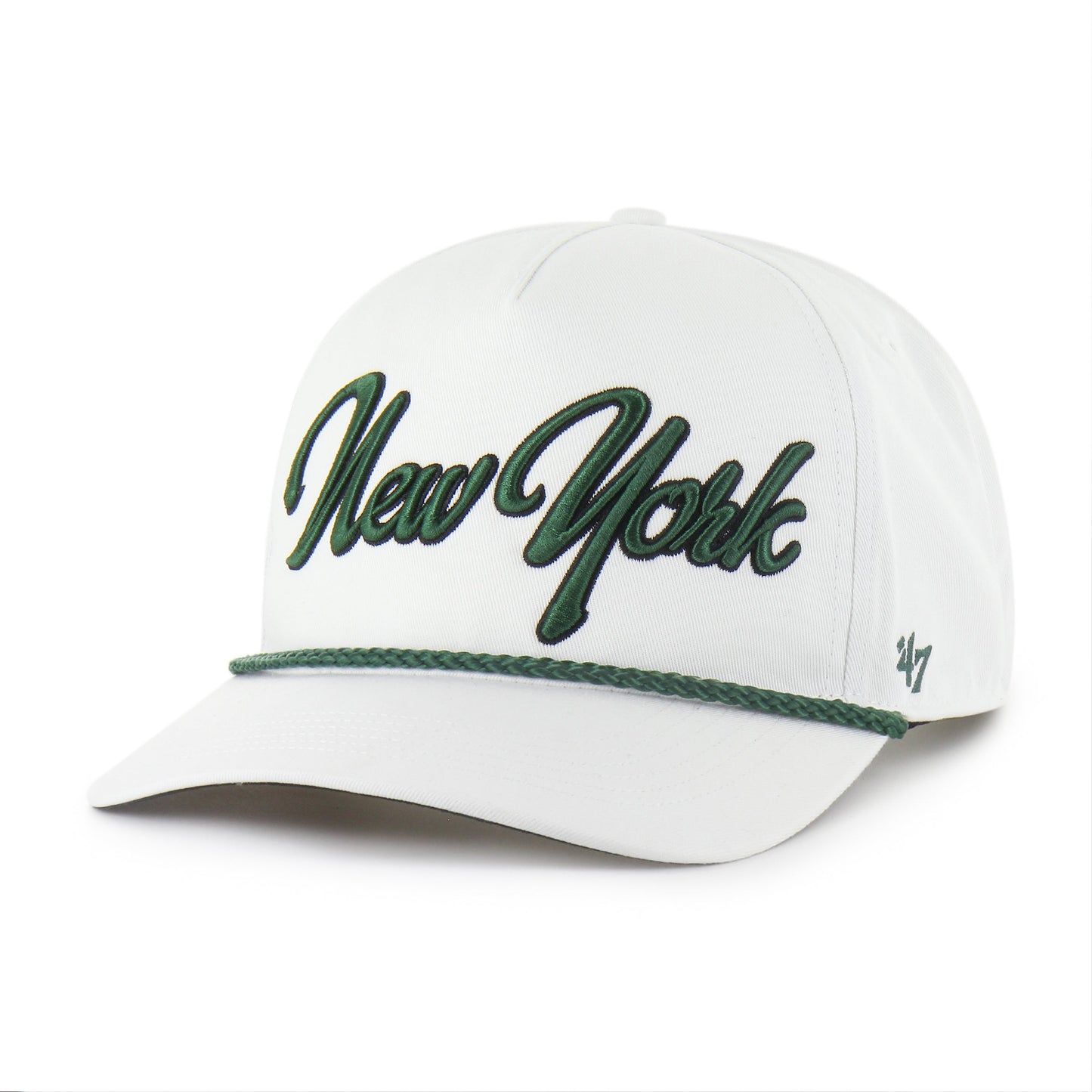 NEW YORK JETS OVERHAND '47 HITCH RF RELAXED FIT WHITE