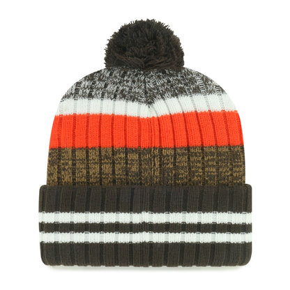 CLEVELAND BROWNS QUIVER '47 CUFF KNIT BROWN