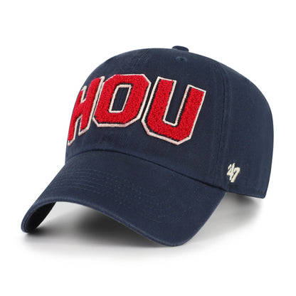 HOUSTON TEXANS ZOEY '47 CLEAN UP WOMENS NAVY