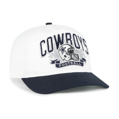 DALLAS COWBOYS HISTORIC PRIME PLAY '47 HITCH RF RELAXED FIT YOUTH WHITE