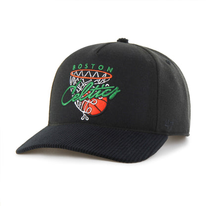 BOSTON CELTICS HOOPS CORD '47 HITCH RF RELAXED FIT BLACK