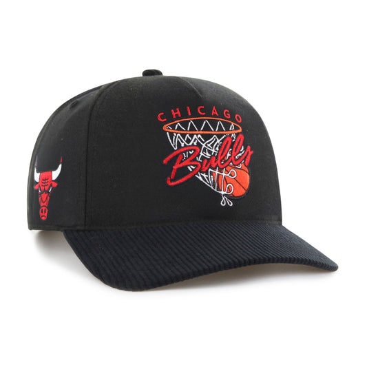 CHICAGO BULLS HOOPS CORD '47 HITCH RF RELAXED FIT BLACK