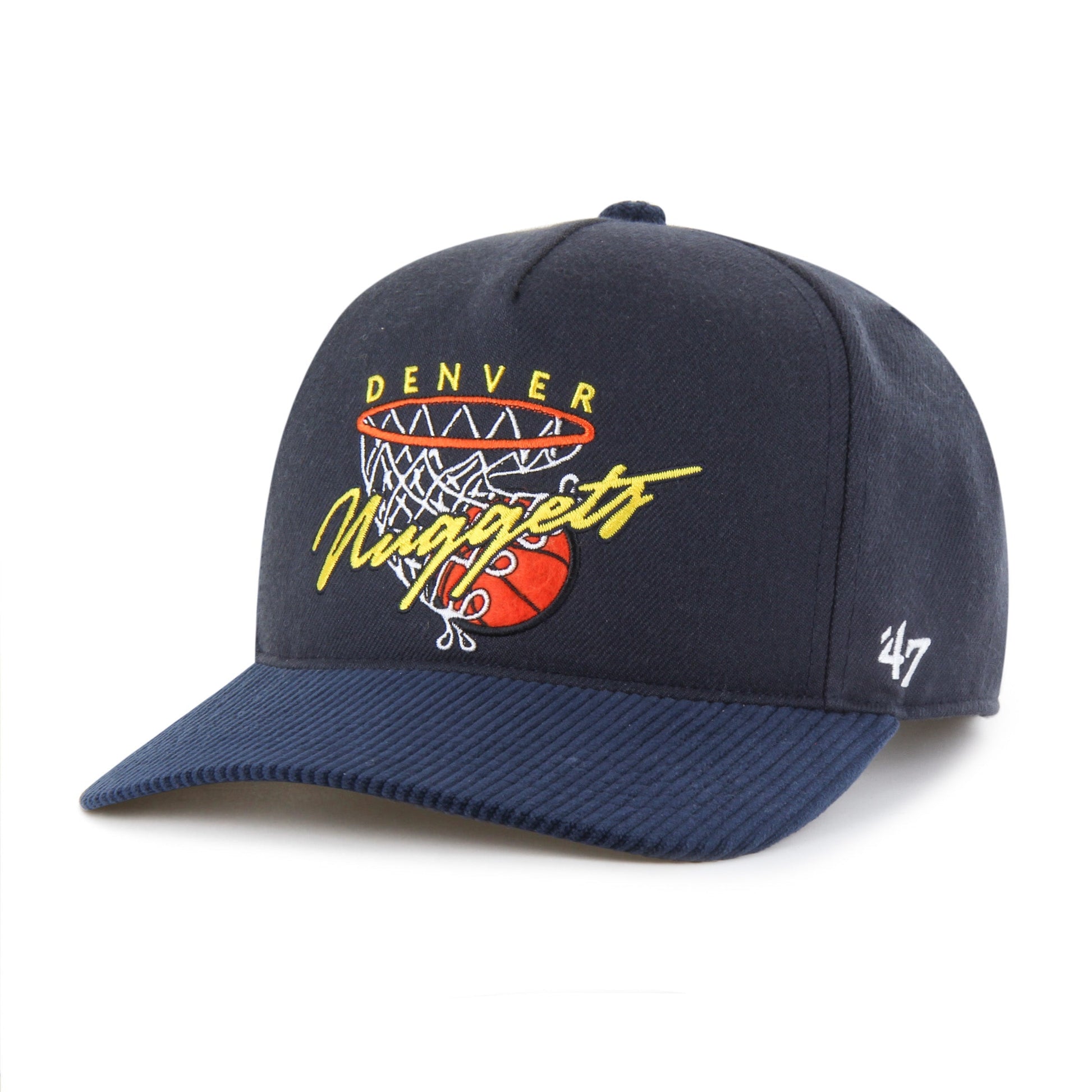 DENVER NUGGETS HOOPS CORD '47 HITCH RF RELAXED FIT NAVY