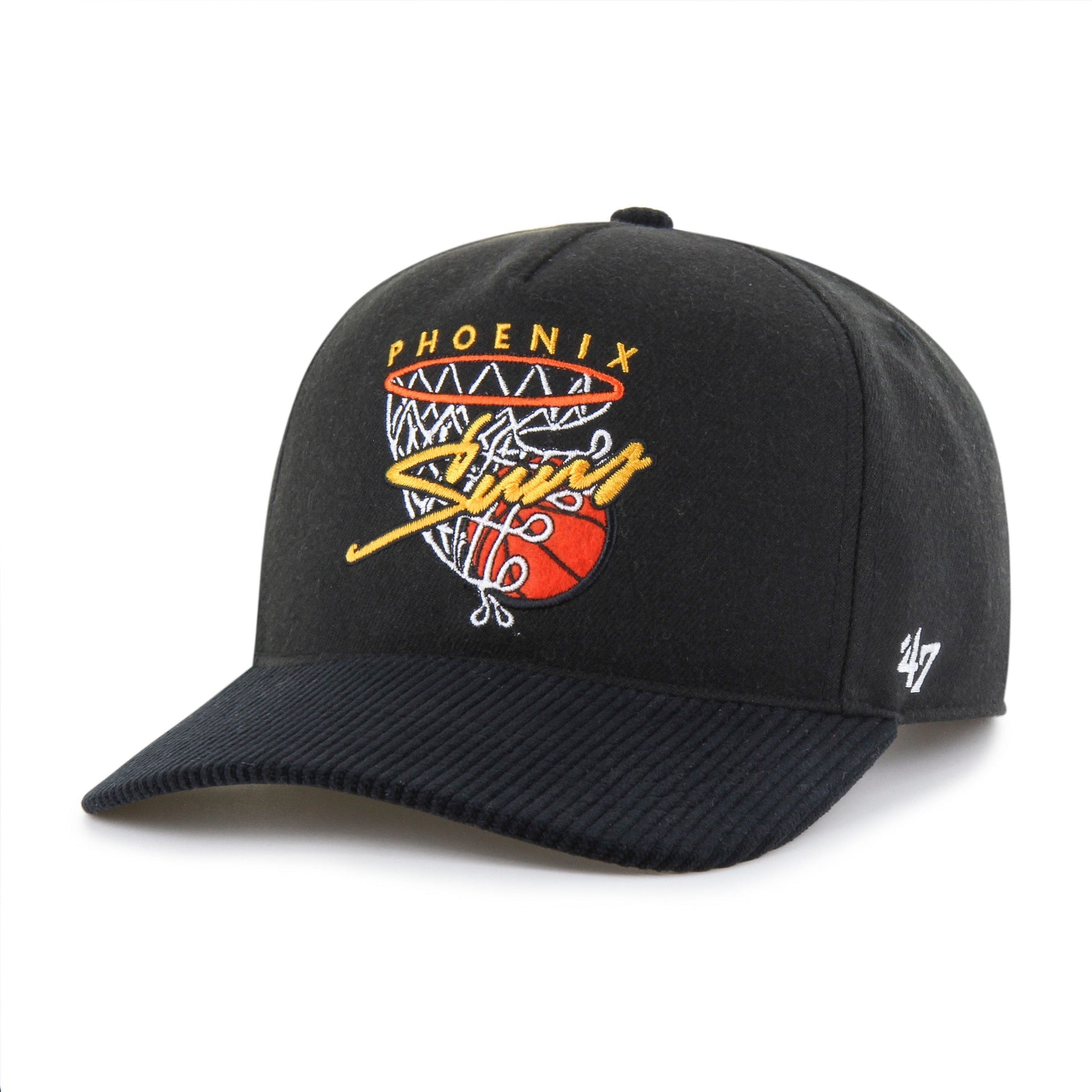 PHOENIX SUNS HOOPS CORD '47 HITCH RF RELAXED FIT BLACK