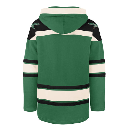 PHILADELPHIA EAGLES HISTORIC SUPERIOR '47 LACER HOOD KELLY