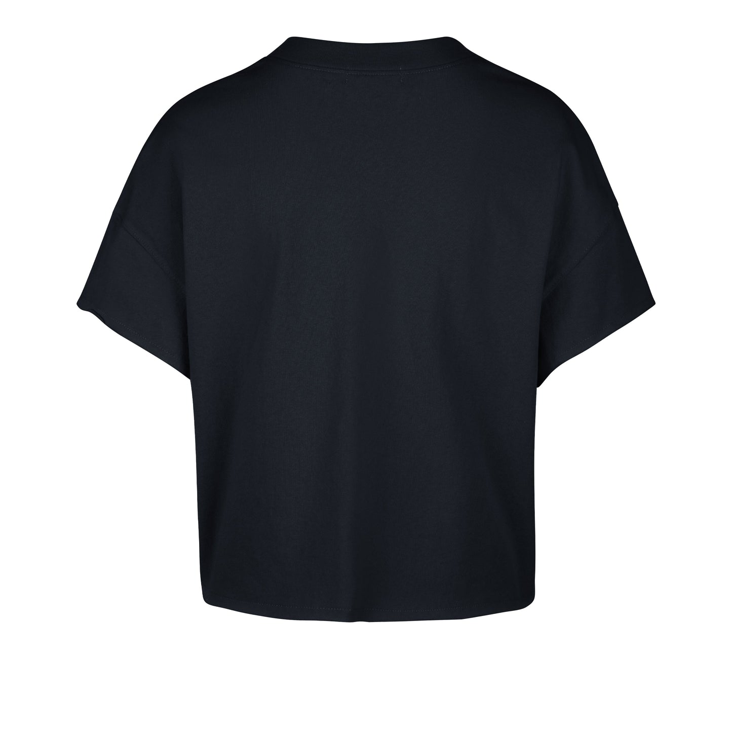 MICHIGAN WOLVERINES ELATION '47 OVERSIZED NOTCH NECK TEE WOMENS NAVY