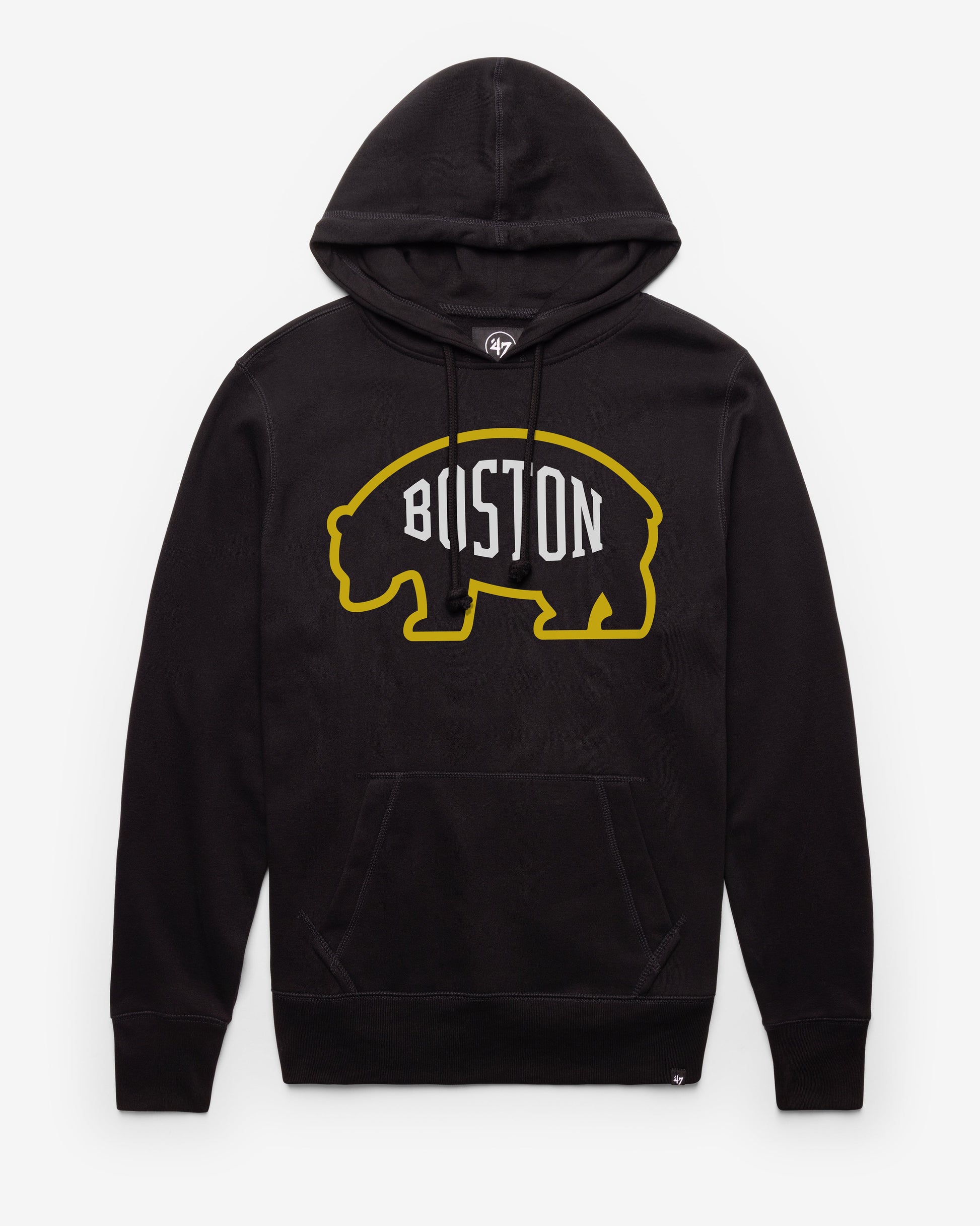 BOSTON BRUINS IMPRINT '47 HEADLINE HOOD JET BLACK